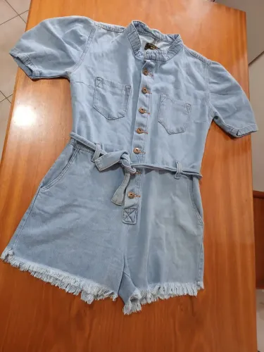 Macaquinho jeans M