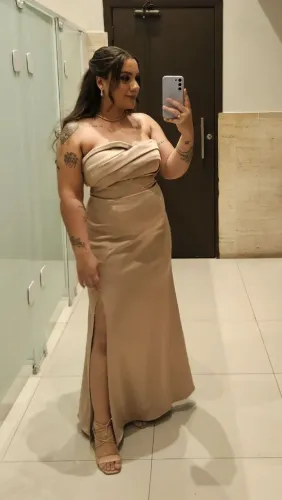 Vestido Dourado