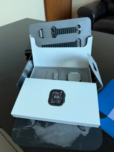 Apple Watch Ultra 3 zero ativado em julho mas sem uso