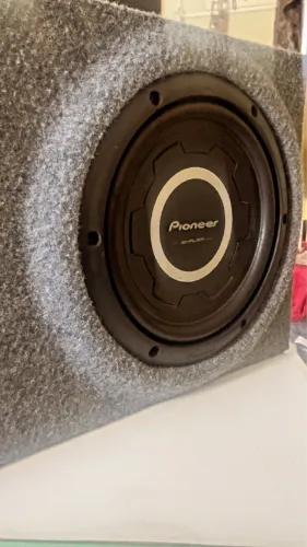Subwoofer Pioneer slim 10 polegadas