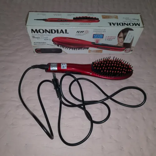 Escova Alisadora Digital Mondial