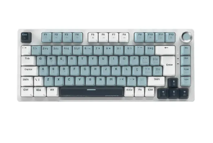 Teclado Mecanico 75% Pcyes Arkeum - Summit Edition - Switch Red - Aksm75Rbr
