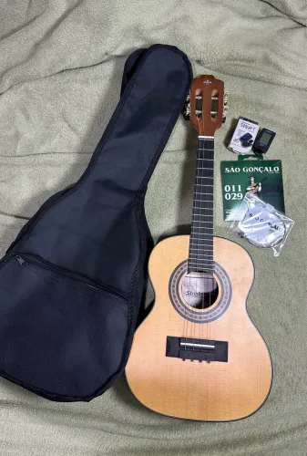 Cavaco Acústico Strinberg Cs25ns Kit Capa, Palheta Afinador