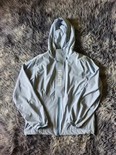 corta vento/windbreaker trapstar decoded cashmere azul