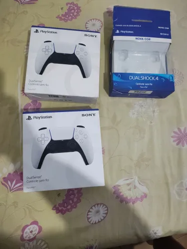 Caixas originais dualsense e dualshock