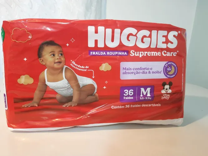 Fraldas M Huggies
