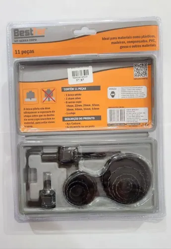 Kit Serra Copo 11 Peças