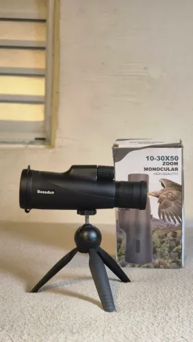 Monóculo 10-30x50 Zoom com Tripé - Pouco Uso - Ótimo Estado