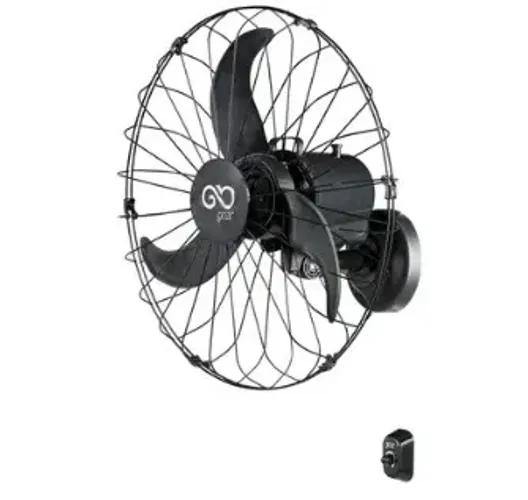 Ventilador de Parede 60 cm 150W Goar V60PPRR2 220V - Preto