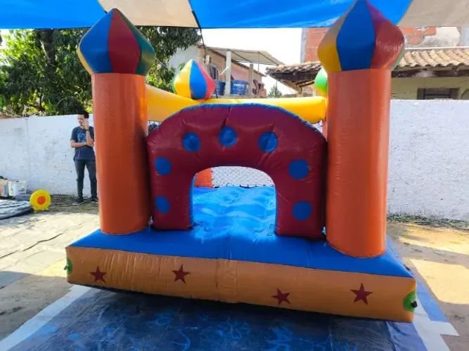 Balão Castelo Inflável 3,0X3,0