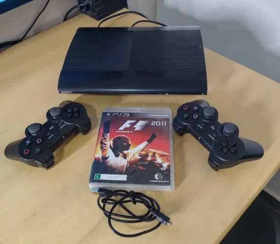 PS3 com 25 Jogos Diversão pra toda a familia