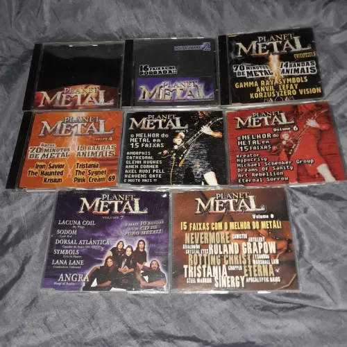 Kit cds Planet metal