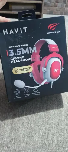 Gaming headphone com fio. Novo 