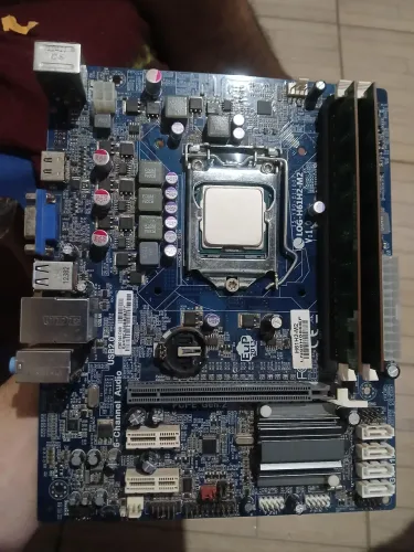 Placa mae h61 + xeon 2630 v4