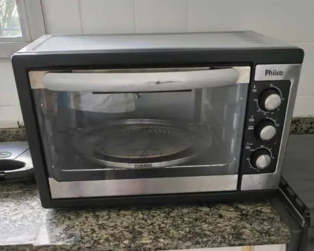 Forno De Bancada Elétrico Philco Pfe48p 46l Aço Inox Usado