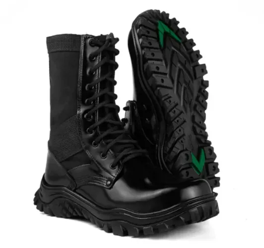 Coturno Militar Preto Box Zíper | Elite