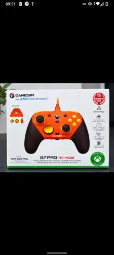 Controle GameSir G7 Pro Tri-Mode - Anti-Drift TMR + 1 Mês Game Pass - Novo