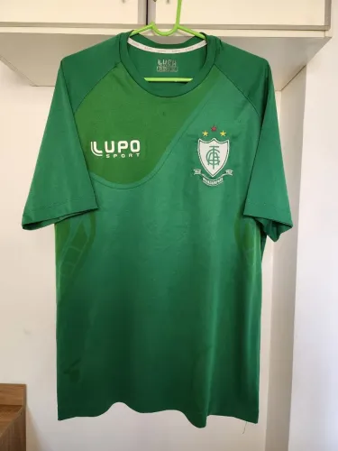 Camisa de treino do América MG Mineiro Lupo verde