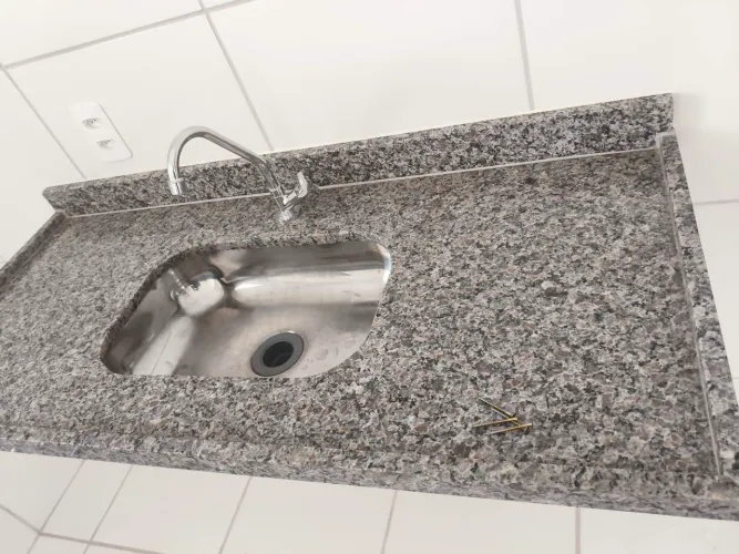 Pia granito 1.50m com cuba
