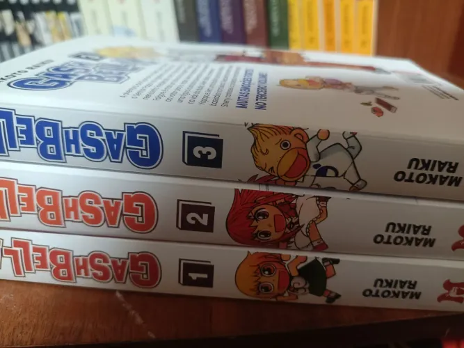 Coleção Gash Bell vol 1-3 (sem brindes)