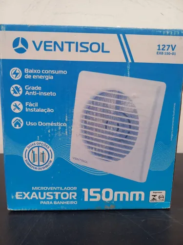 Micro Ventilador Exaustor para Banheiro (VENDA SOMENTE NA LOJA)