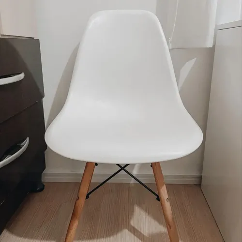Cadeira Eames Eiffel Branca