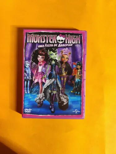 Dvd monster high uma festa de arrepiar