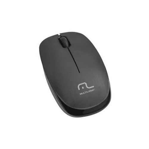 Mouse sem fio multilaser sem fio preto 1 ano garantia