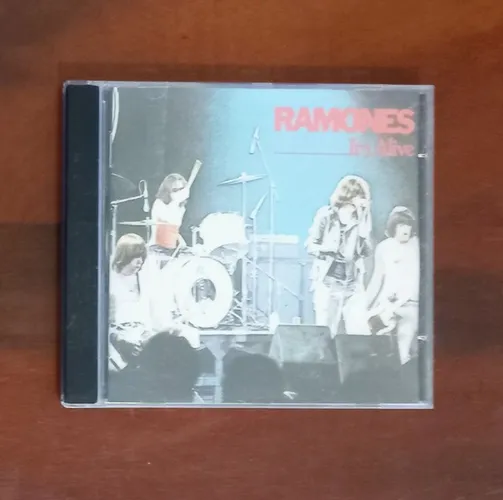 CD Ramones Its Alive 1979 raro