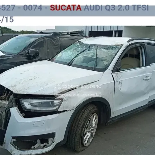 Sucata Audi Q3 2.0 2015 disponível para Retirada de peças, Loja física 