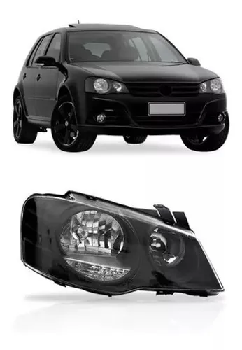 Farol Mascara Negra Golf 2008 2009 2010 2011 2012 2013 2014