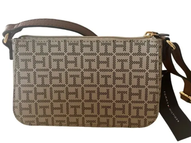 Bolsa Tommy Hilfiger Tiracolo Caramelo 100% Original - Modelo exclusivo Estados Unidos