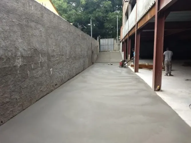 Piso polido - Concreto Usinado - DF