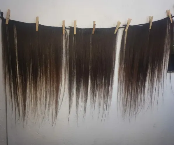 Cabelo humano indiano 
