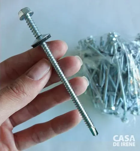 Parafuso para telha - Ecoseal Hard - #12 - 1/4x14x5"