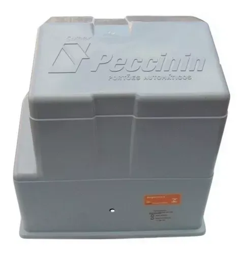 Carenagem Tampa Capa Motor Portão Peccinin Deslizante Super Cor Cinza 110V/220V