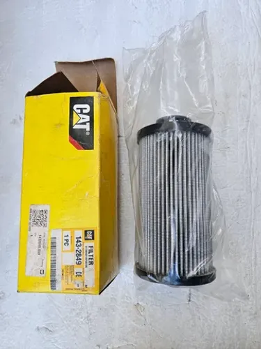 Escavadeira carregadeira caterpillar filtro hidráulico novo original 1432849