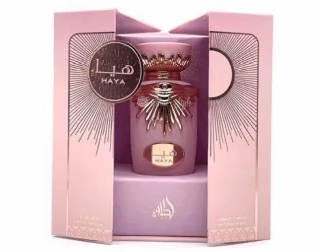 Perfume Lattafa haya eau de parfum 100ml (NOVO LACRADO)