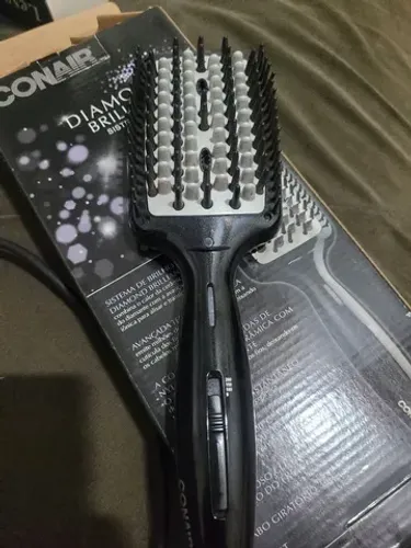 Escova alisadora Diamond brilliance da conair
