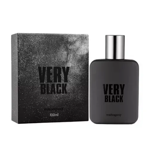 Perfume Mahogany VERY BLACK Fragrância Deo Corporal Masculino 100ml (Novo Lacrado)