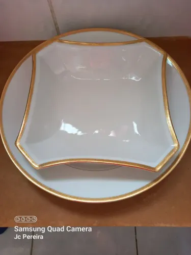 Vendo Jogo de pratos grande louças Giesche-Recznie