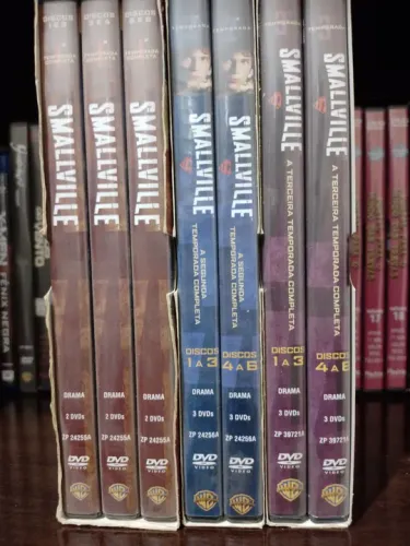 DVD Smallville Temporadas 1 a 3