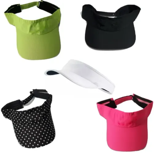 Viseiras Esportivas Proteção Solar Rosto Face Esporte Tênis Volei Caminhada Praia