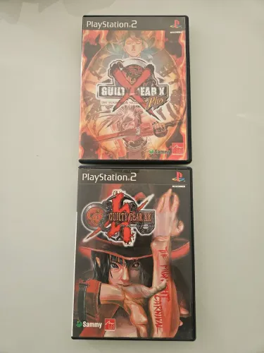 Guilty Gear X Plus + Guilty Gear XX Midnight Carnival ORIGINAIS para PS2 PlayStation 2