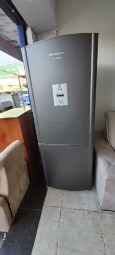 GELADEIRA INVERSE INOX BRASTEMP FROST FREE ENVELOPADA