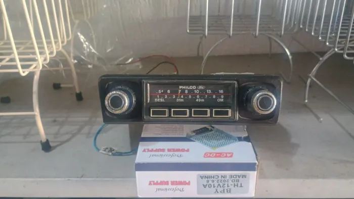 Rádio Philco Ford Original com Bluetooth pra corcel belina