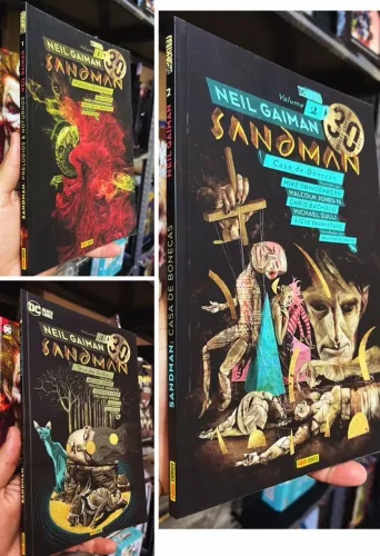 Sandman 30 anos Neil Gaiman volumes 1, 2 e 3