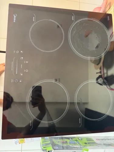 Cooktop de indução 4 bocas Midea CYB40P2; 220v