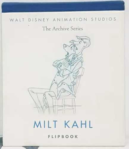 Walt Disney Nine Old Men: MILT KAHL, flipbook, oficial capa dura