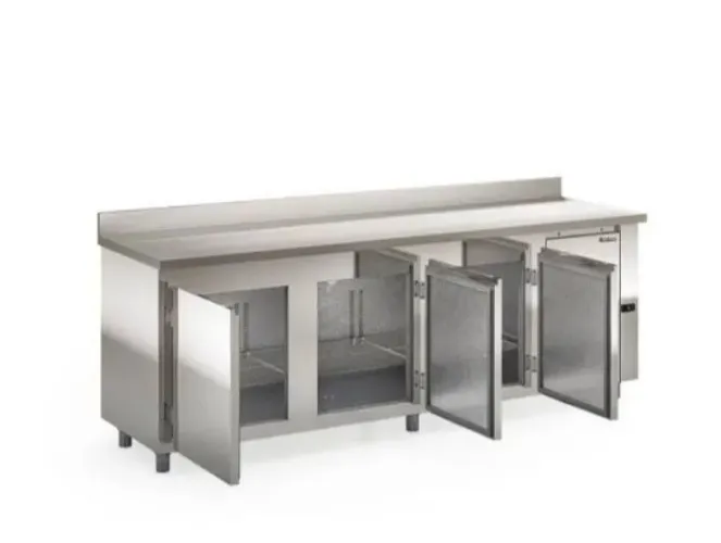 NZ. Balcão de serviço refrigerado inox 2,50m Gelopar